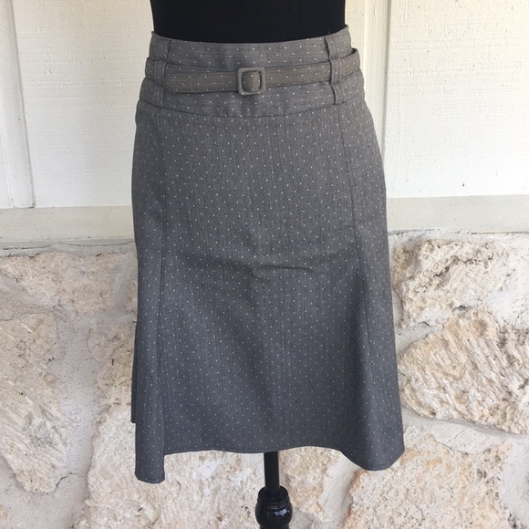 Maurices Dresses & Skirts - Maurice's grey belted trumpet skirt